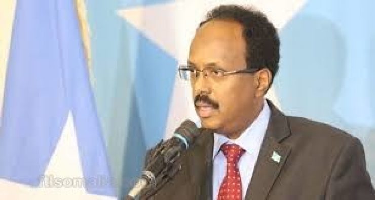 President Farmajo of Somalia
