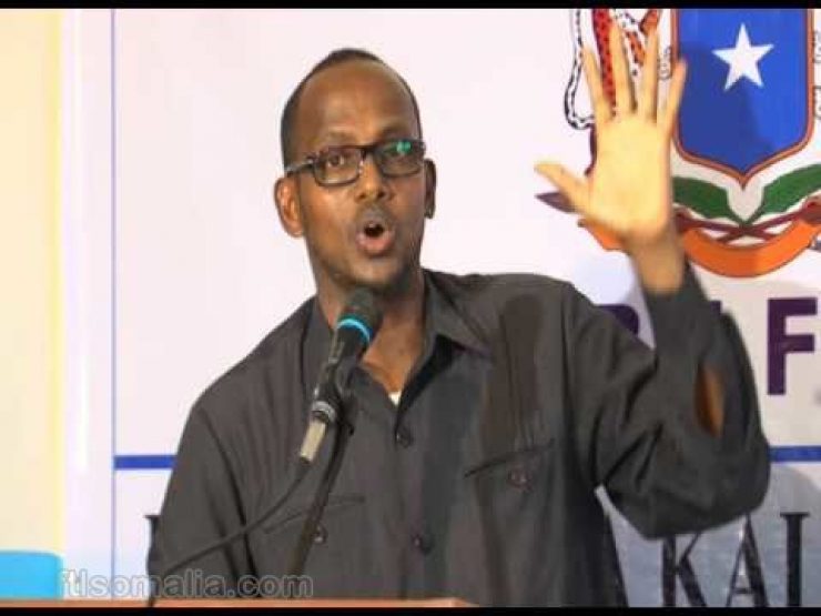 Somali male Member of Parliament from Galmudug
