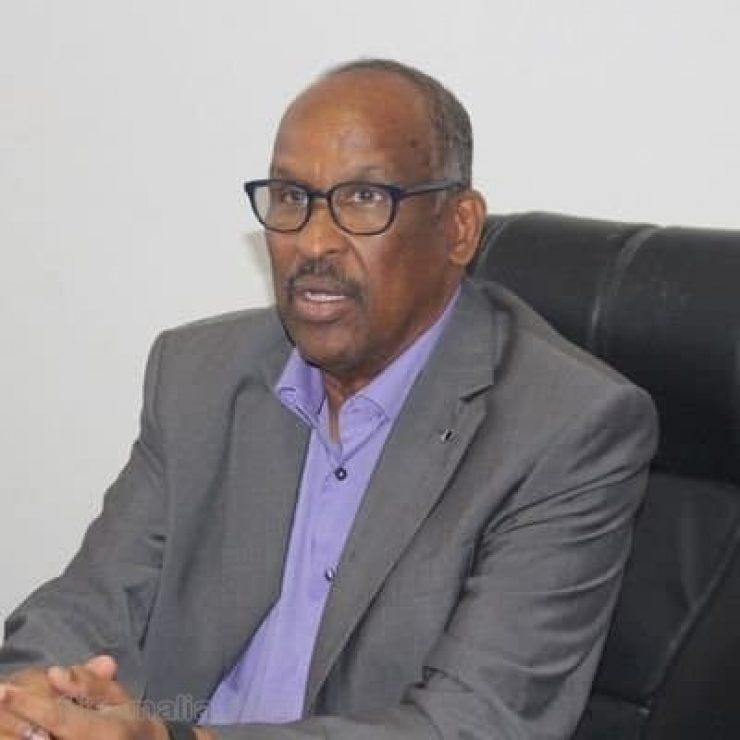 Somali Male Member of Parliament and Minister of Education