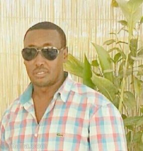 Somali male Member of Parliament, Adan Ali Hassan
