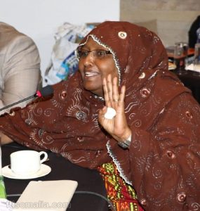 Somali women, Member of Parliament, Dunio Mohamed Ali
