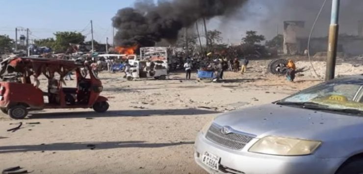 Explosion at ex control afgooye 28 december
