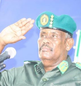 General Mahad Abdirahman Aden Chief of Custodial Corps in Somalia