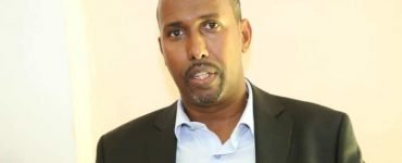 Somali male Member of Parliament, Khaliif Abdi Omar