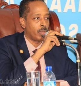 Somalie male, Second Deputy Speaker, Mahad Aabdalla Aawad profile picture