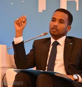 Somali Male Member of Parlialment, Mohamed Abdullahi Hassan Noah