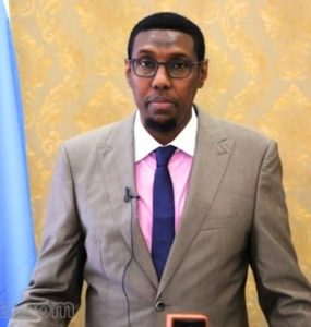 Somali Male Member of Parliament,Mohamed Abukar Islaw Du'aale