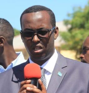Somali Male Member of Parliament, Mohamud Abukaato