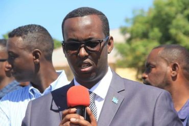 Somali Male Member of Parliament, Mohamud Abukaato