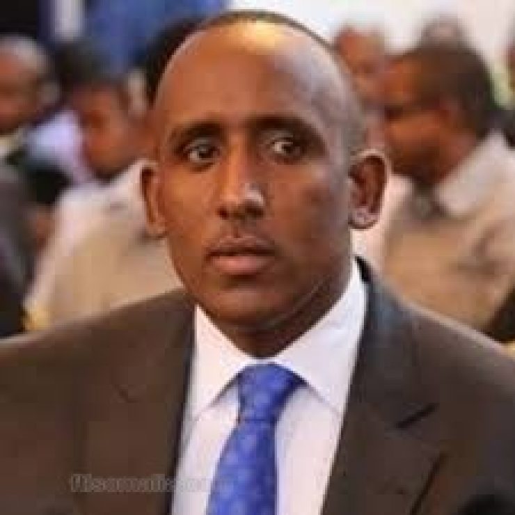 Somali male Member of Parliament, Mustafa Sheikh Ali Duhulow