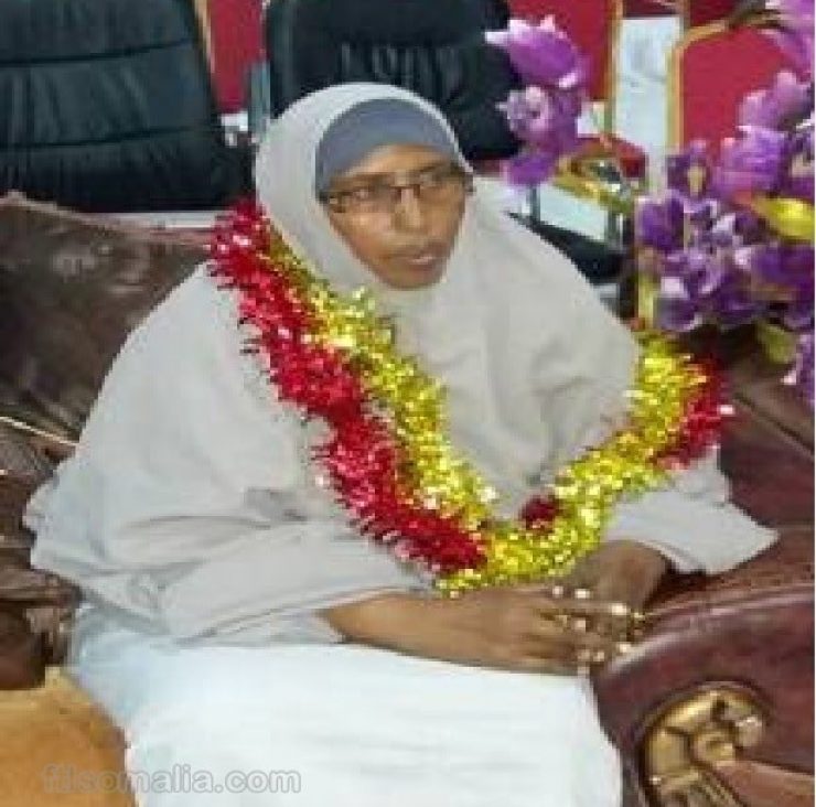 Somali female Member of Parliament, Nadifa Farah Jama