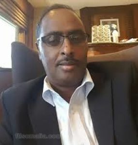 Somali male Member of Parliament, Nuur Iidow Beyle