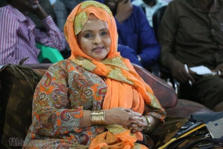 Somali female Member of Parliament, Ubah Tahlil Warsame