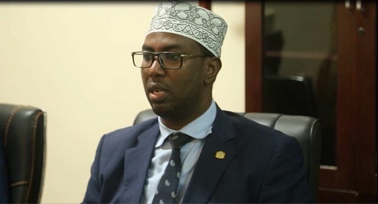 Somali Male, Member of Parliament, Abdulkadir Sh. Ali Ibraahim (Baqdaadi)