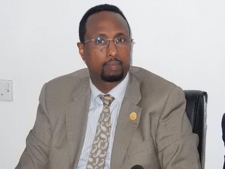 Somali Male, Member of Parliament, Abdullahi Abukar Haji