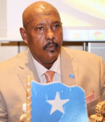 Somali Male, Member of Parliament, abdullahi Maxamed Aadan Shaa,ir