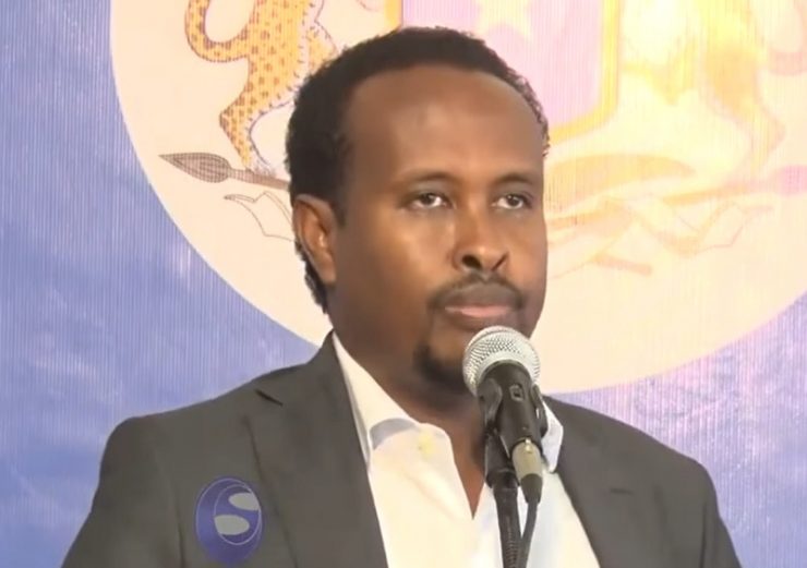 Somali male, Member of Parliament, Ahmed Osman Ibrahim