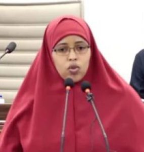 Somali Female, Member of Parliament, Daleys Hassan Adan