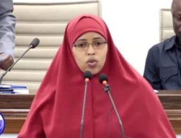 Somali Female, Member of Parliament, Daleys Hassan Adan