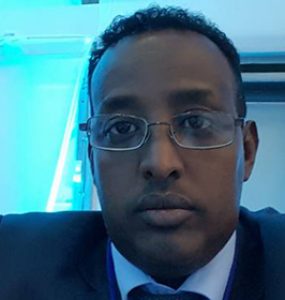 Somali Male, Member of Parliament, Dr. Abdi Ali Hassan
