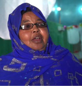 Somali Female, Member of Parliament, Hamza Sheikh Hussein Olow