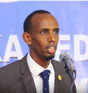 Somali Male, Member of Parliament, Hassan Abdi Ismail
