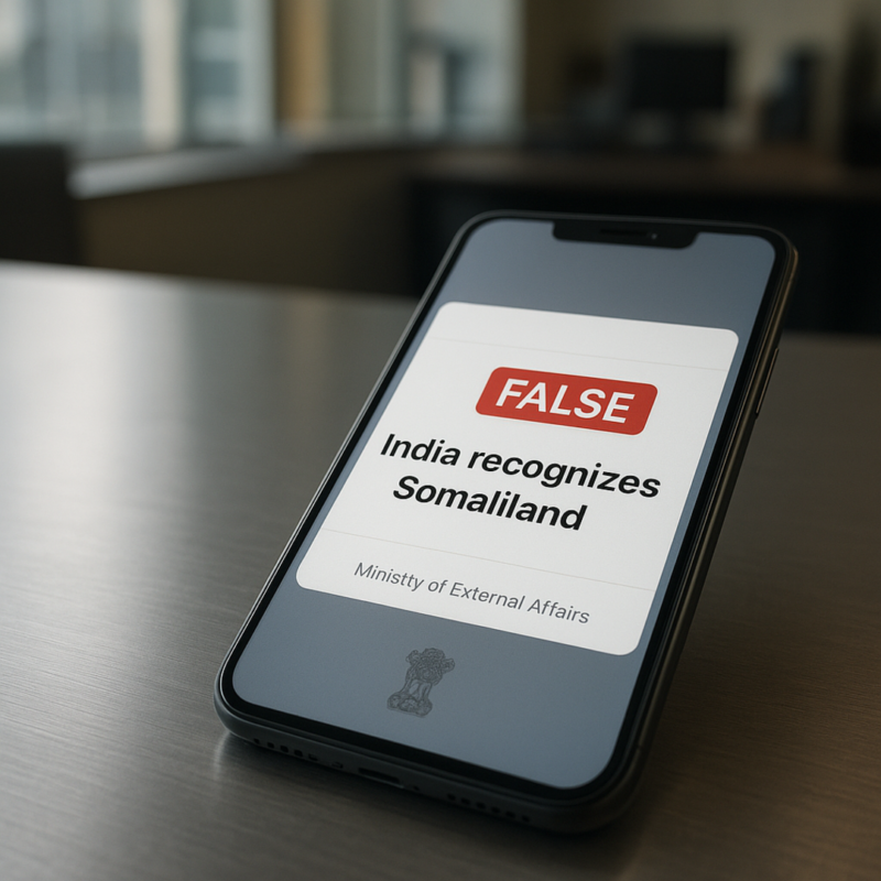 India Somaliland False