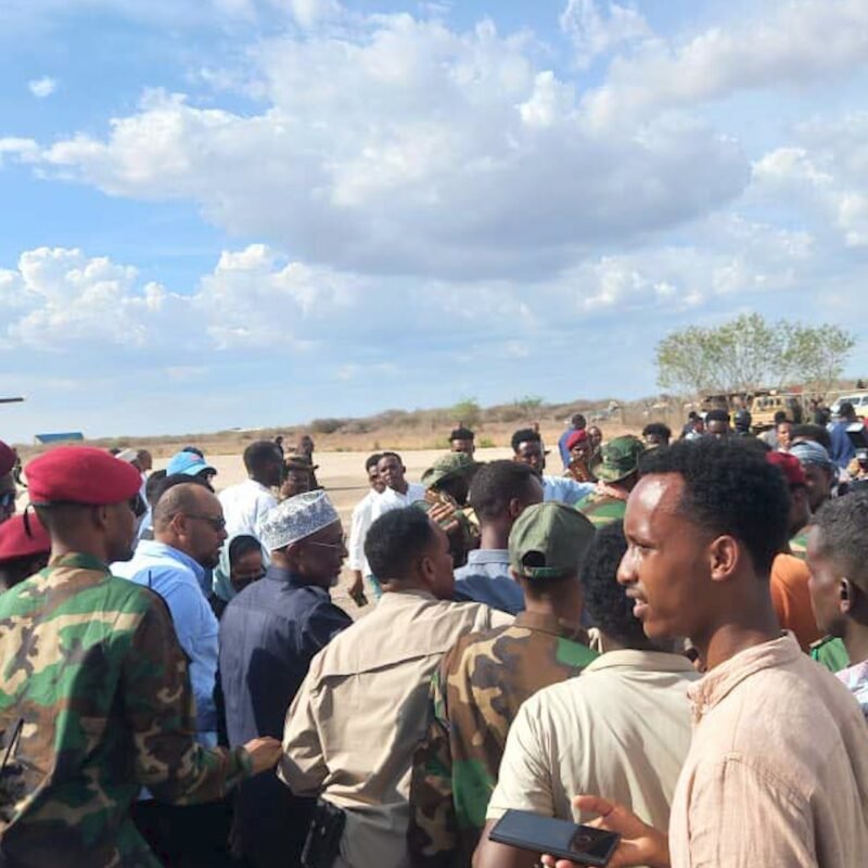 Madoobe at Baidoa Airport