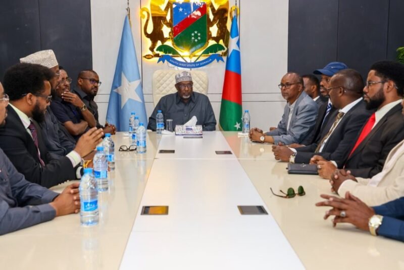 madoobe meeting in Baidoa