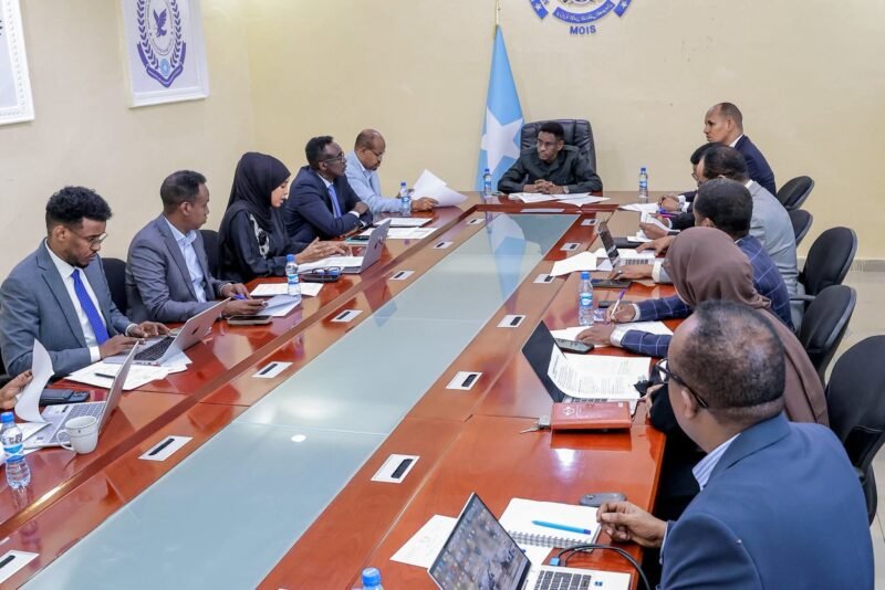 Monthly Meeting Minister of internal securtity