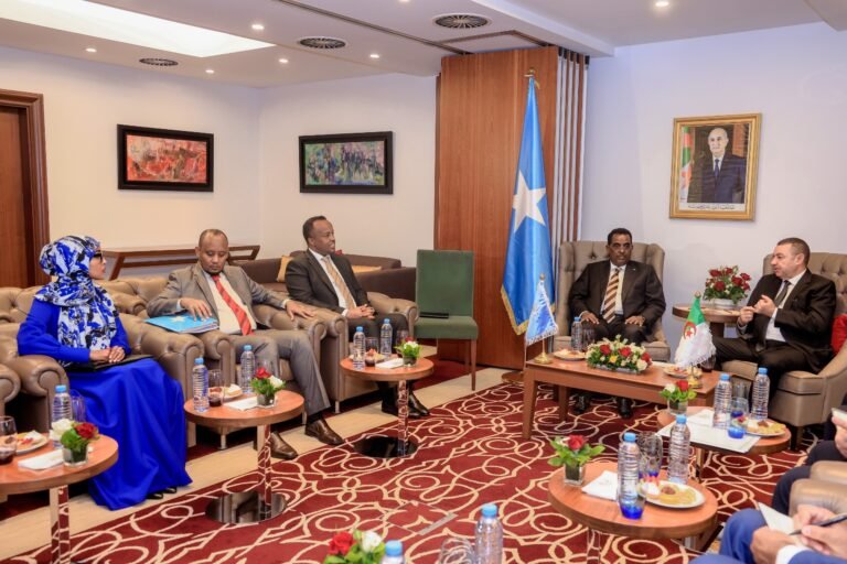 Somali Minister Algiers