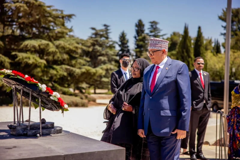 President Irro of Somaliland Herzl
