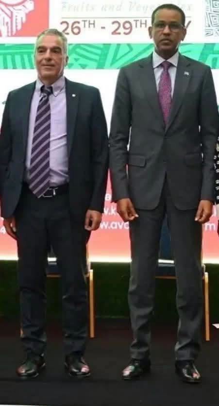 Somali Ambassador to Kenya and Israel Ambassador to Kenya