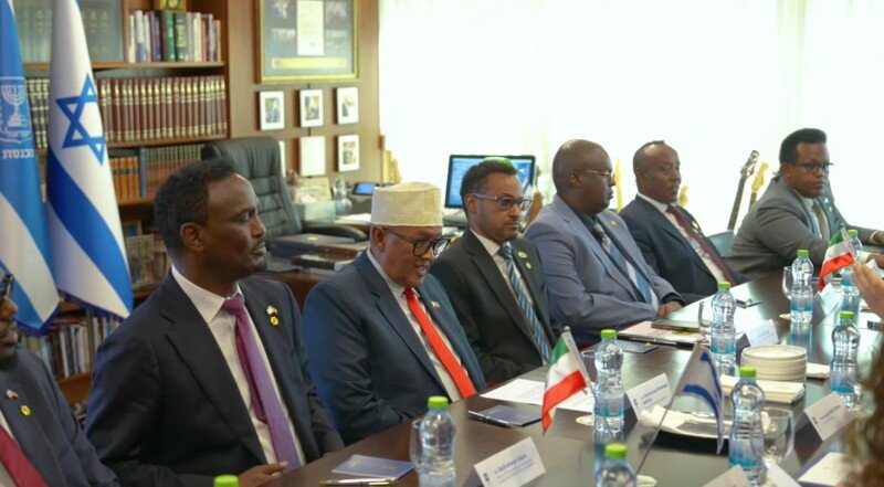 Somaliland Delegation Knesset Israel