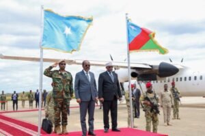 PS HSM welcomed in Baidoa
