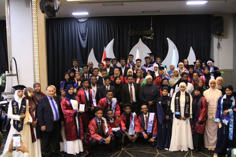 Somali graduation Ceremony Turkiye