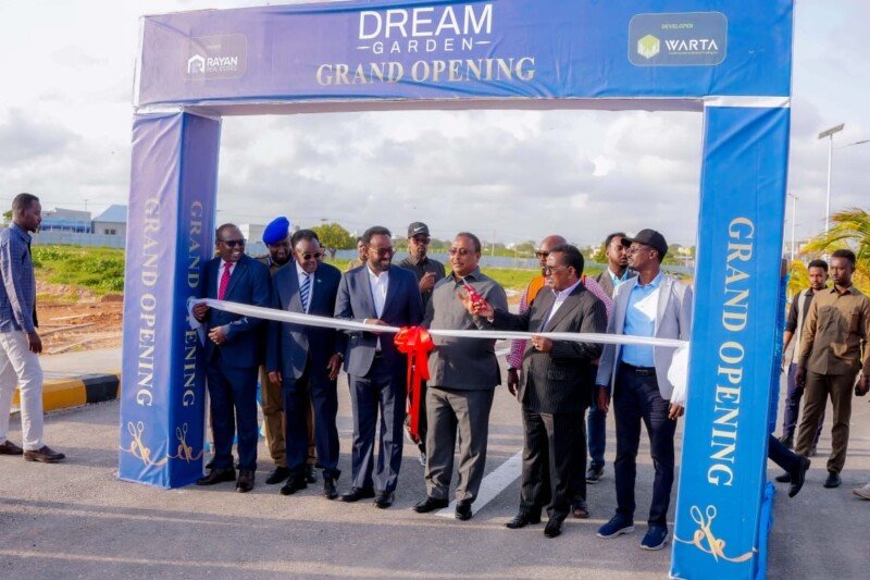 Urban Opening Road Mogadishu