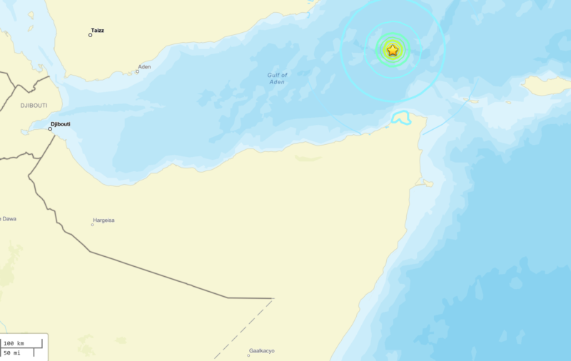 Earth quake Puntland