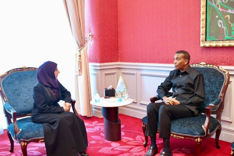 PM Hamza Yemen in Qatar