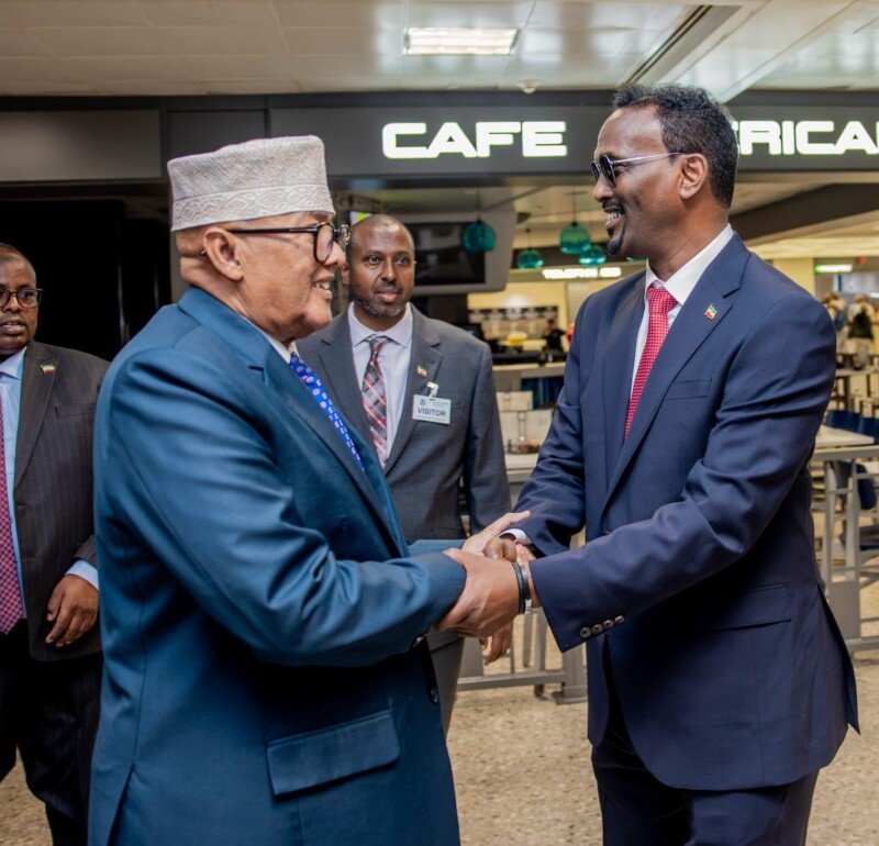 Somaliland President arrives in US