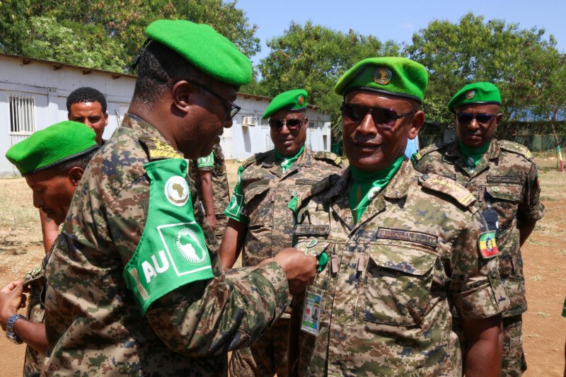 Ethiopian soldiers AU