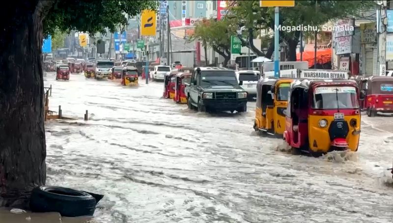Reuters rain Mogadishu